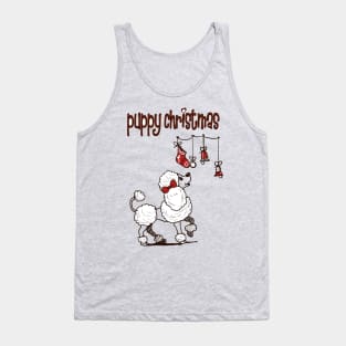 Puppy Christmas Tank Top